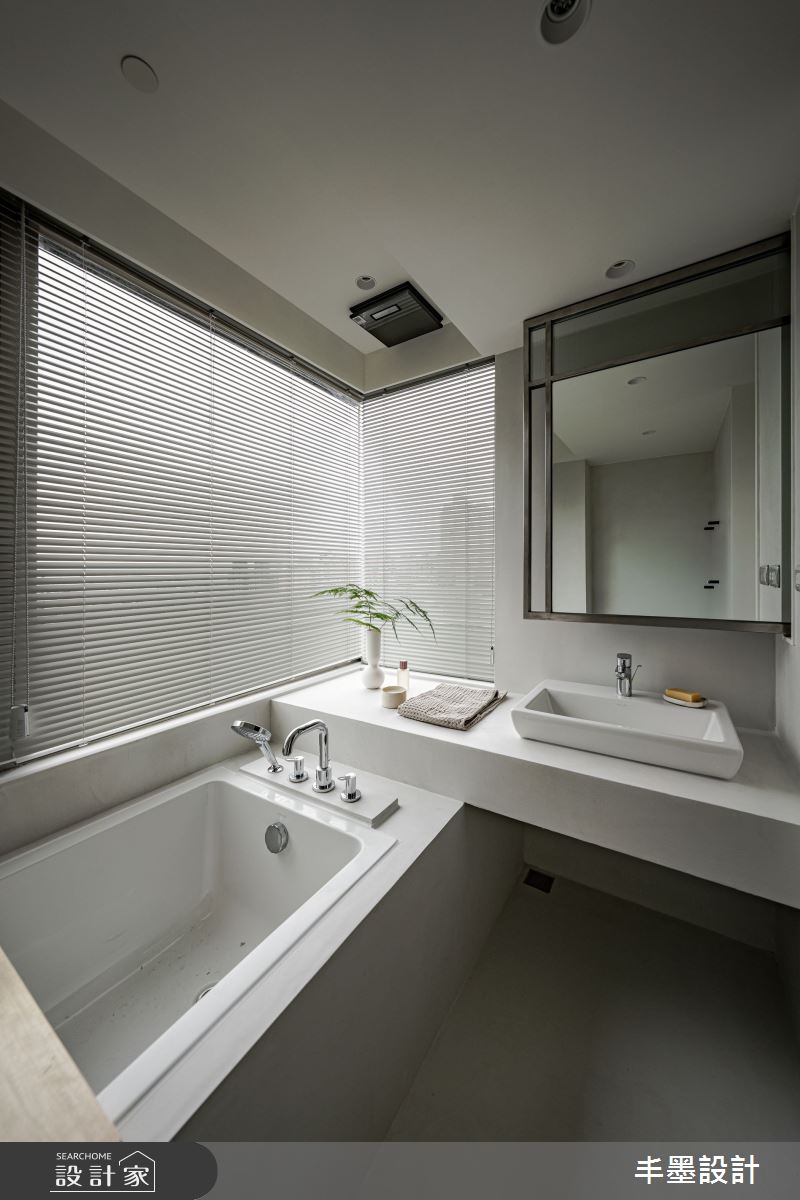 37坪中古屋(5~15年)＿混搭風浴室案例圖片＿丰墨設計＿丰墨_27一抹揉光之50