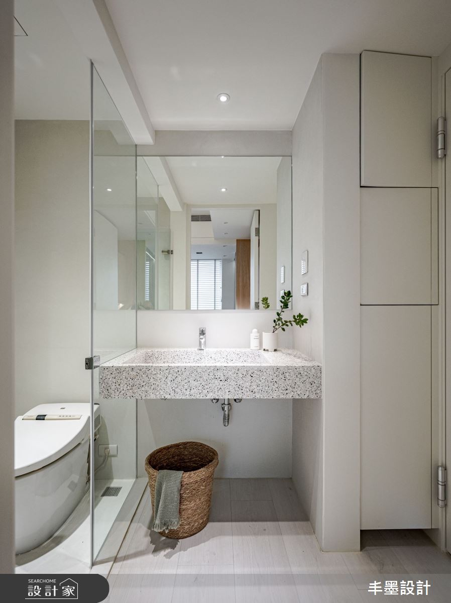 37坪中古屋(5~15年)＿混搭風浴室案例圖片＿丰墨設計＿丰墨_27一抹揉光之51