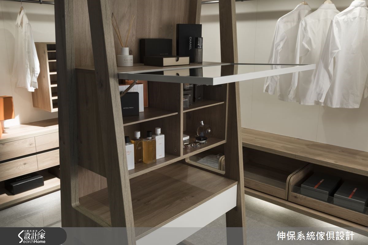100坪預售屋＿混搭風更衣間案例圖片＿伸保系統傢俱設計＿伸保_01之17