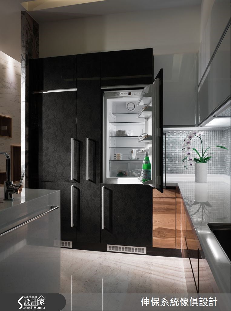 100坪新成屋(5年以下)＿混搭風廚房案例圖片＿伸保系統傢俱設計＿伸保_03之8