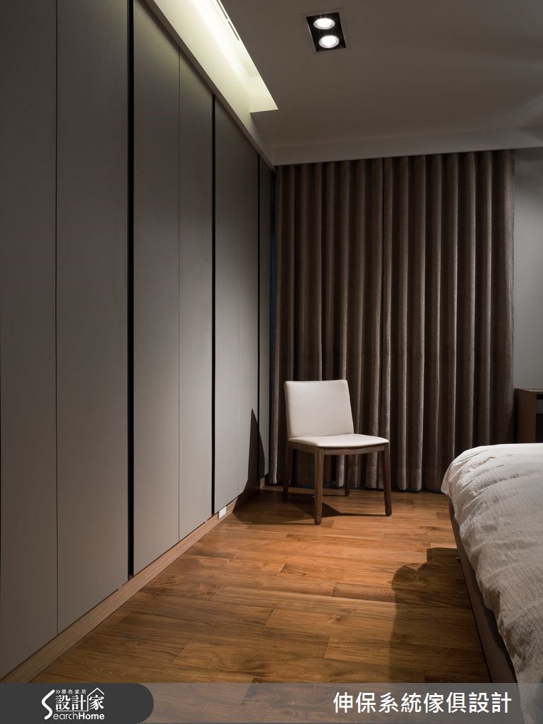 100坪新成屋(5年以下)＿混搭風臥室案例圖片＿伸保系統傢俱設計＿伸保_03之16