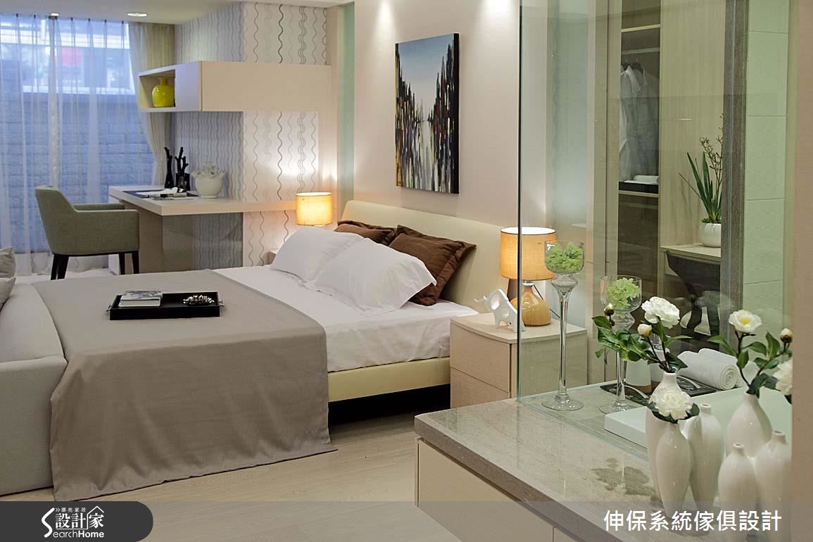 17坪預售屋＿北歐風臥室案例圖片＿伸保系統傢俱設計＿伸保_05之4