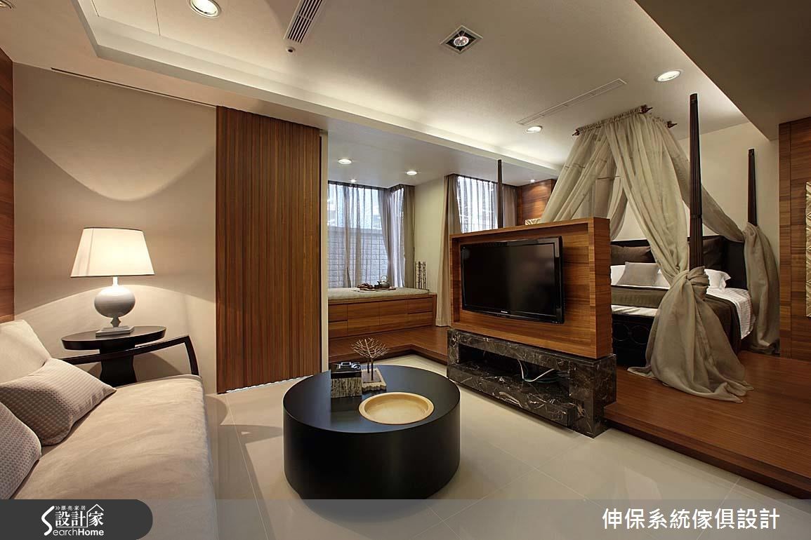 17坪預售屋＿休閒風客廳臥室案例圖片＿伸保系統傢俱設計＿伸保_06之4