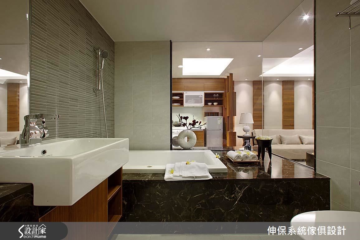17坪預售屋＿休閒風浴室案例圖片＿伸保系統傢俱設計＿伸保_06之13