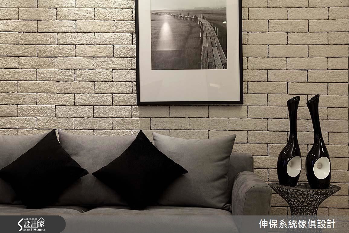 18坪預售屋＿混搭風客廳案例圖片＿伸保系統傢俱設計＿伸保_07之7