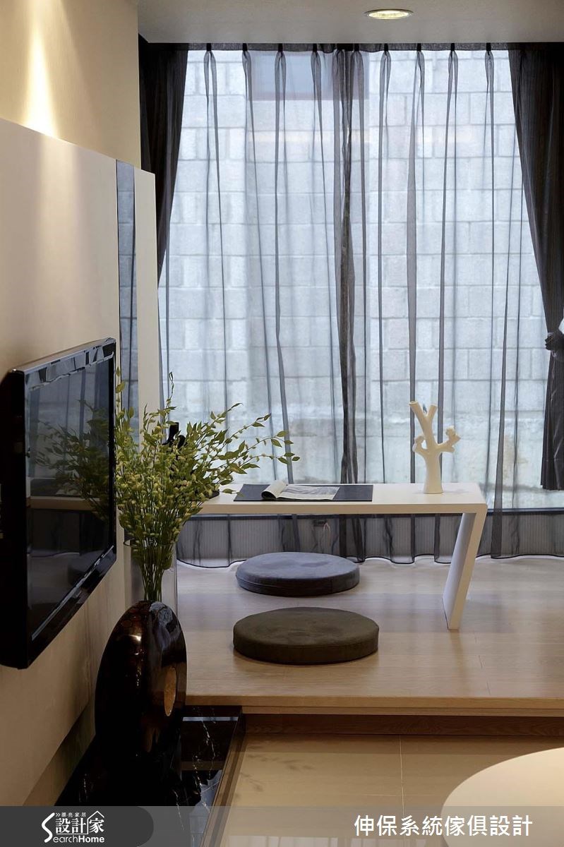 18坪預售屋＿混搭風客廳案例圖片＿伸保系統傢俱設計＿伸保_07之8