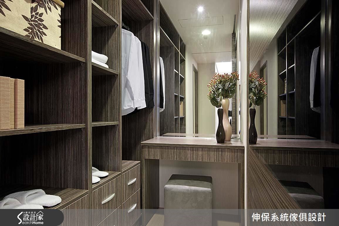 18坪預售屋＿混搭風更衣間案例圖片＿伸保系統傢俱設計＿伸保_07之14
