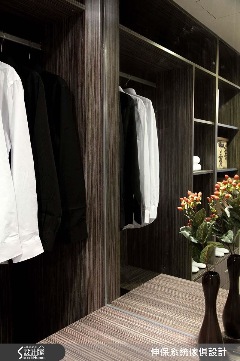 18坪預售屋＿混搭風更衣間案例圖片＿伸保系統傢俱設計＿伸保_07之15