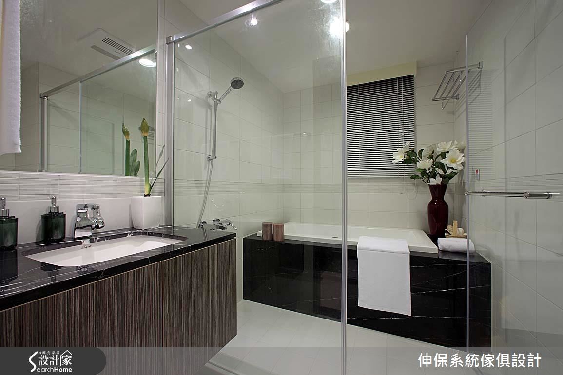 18坪預售屋＿混搭風浴室案例圖片＿伸保系統傢俱設計＿伸保_07之16