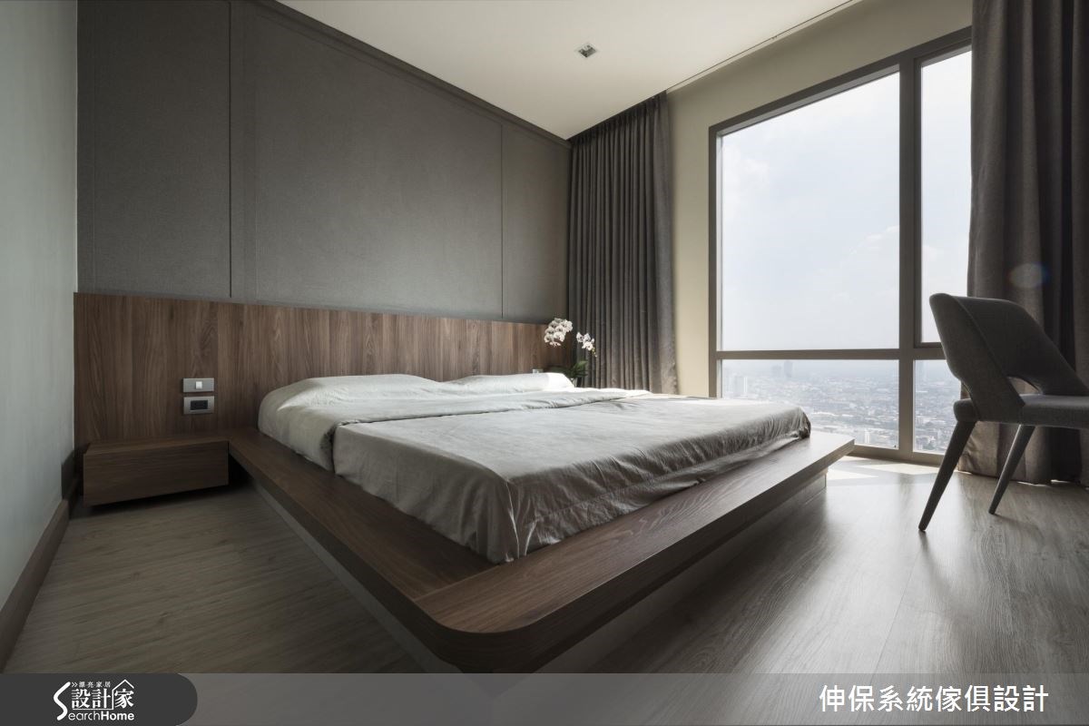 40坪新成屋(5年以下)＿混搭風臥室案例圖片＿伸保系統傢俱設計＿伸保_11之10