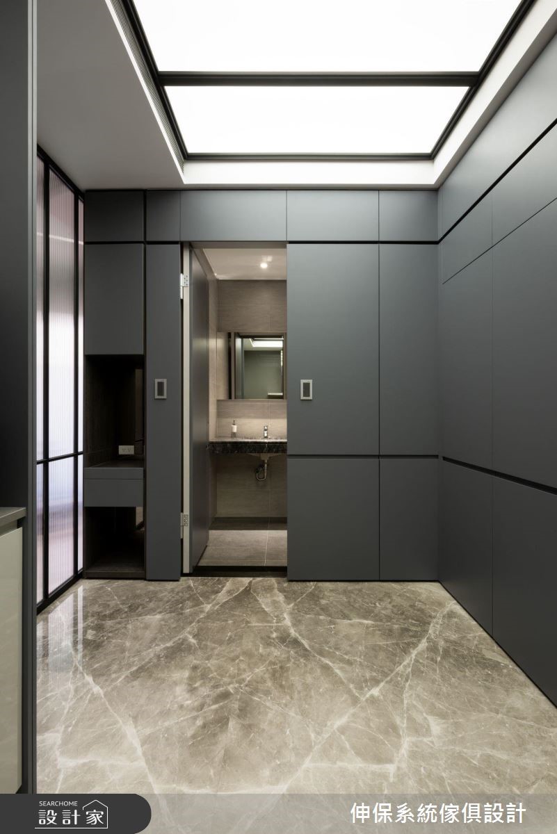 80坪新成屋(5年以下)＿現代風浴室案例圖片＿伸保系統傢俱設計＿伸保_22之8