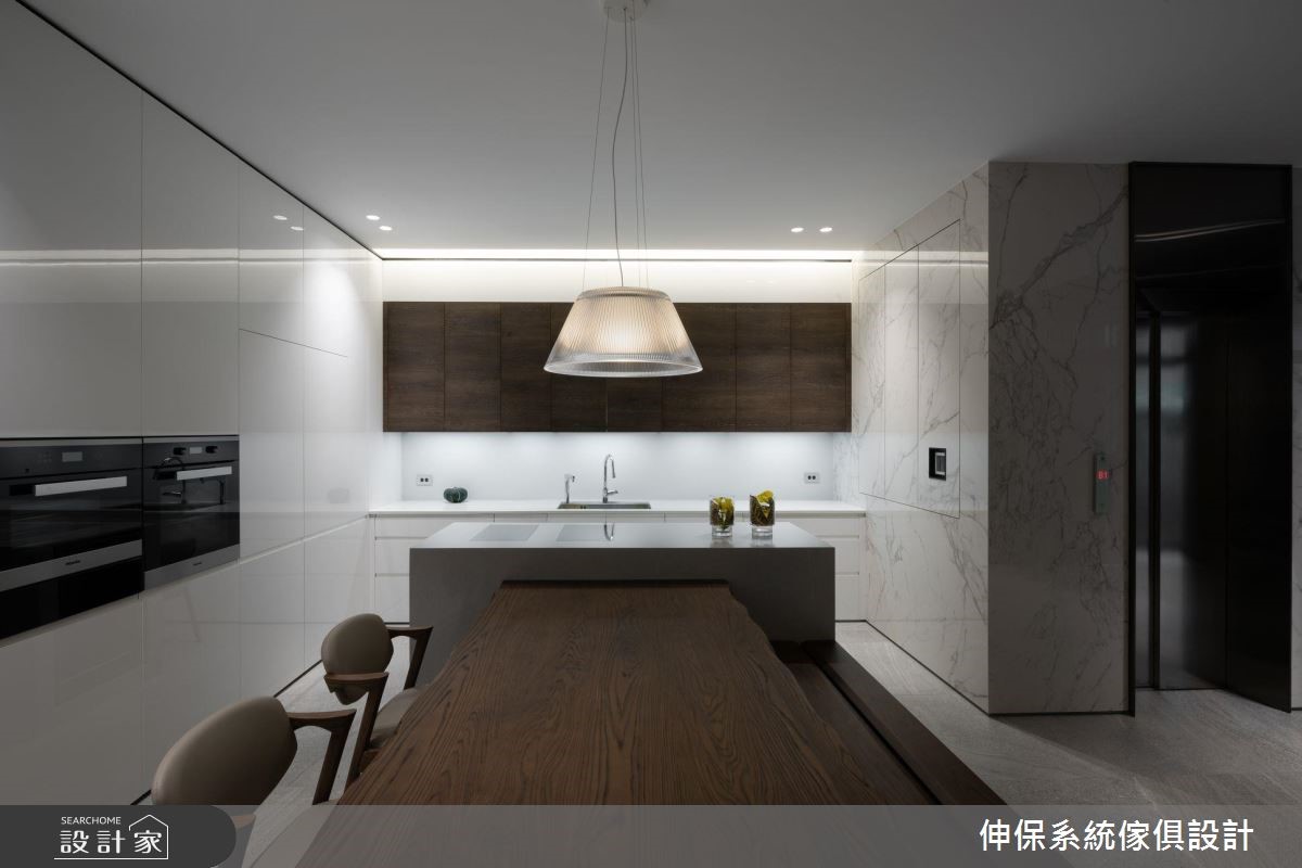 80坪新成屋(5年以下)＿現代風餐廳案例圖片＿伸保系統傢俱設計＿伸保_22之18