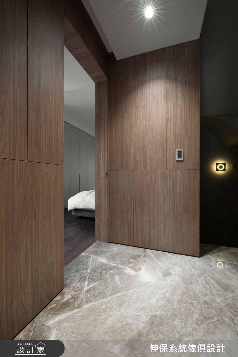 80坪新成屋(5年以下)＿現代風臥室案例圖片＿伸保系統傢俱設計＿伸保_22之22