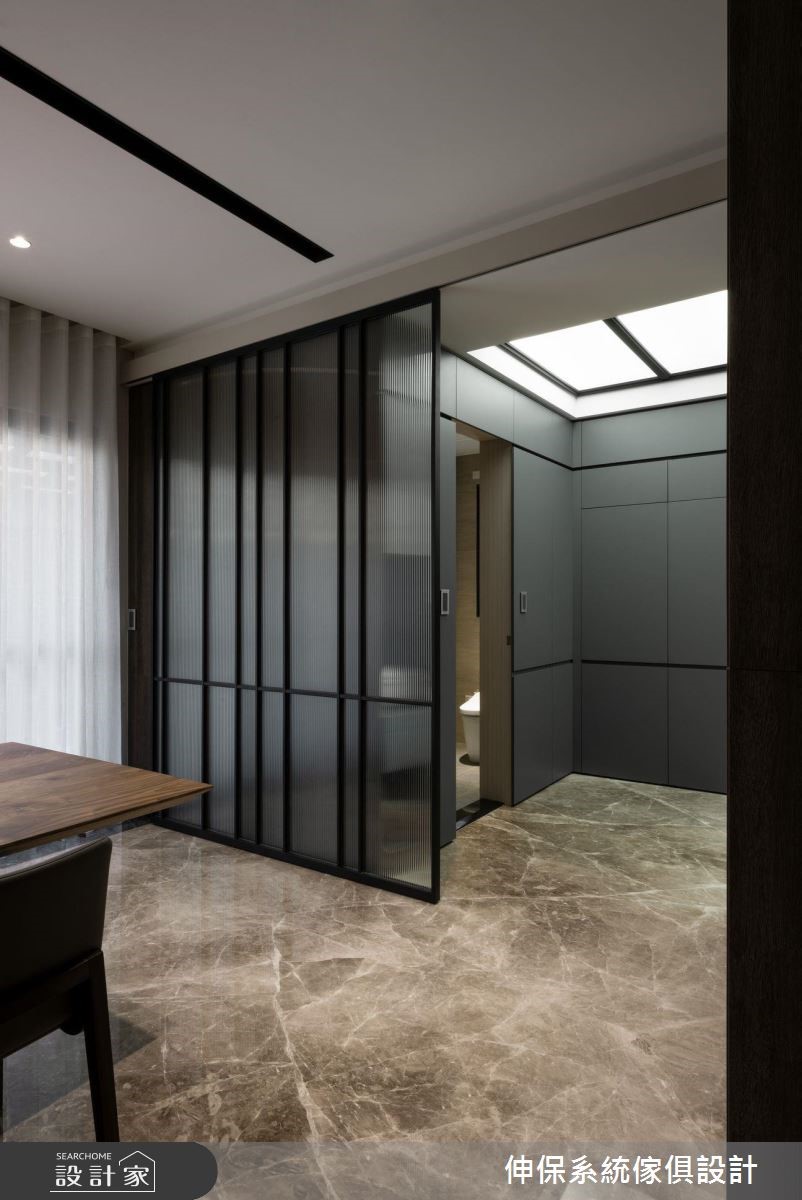 80坪新成屋(5年以下)＿現代風餐廳浴室案例圖片＿伸保系統傢俱設計＿伸保_22之7