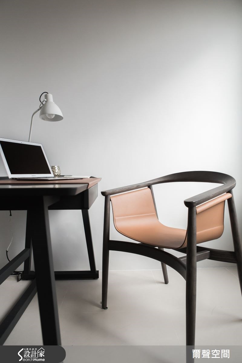 15坪新成屋(5年以下)＿現代風書房案例圖片＿爾聲空間設計＿爾聲_日光宅之9