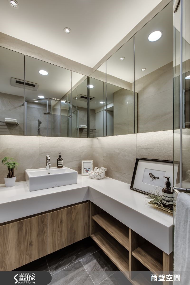 15坪新成屋(5年以下)＿現代風浴室案例圖片＿爾聲空間設計＿爾聲_日光宅之20