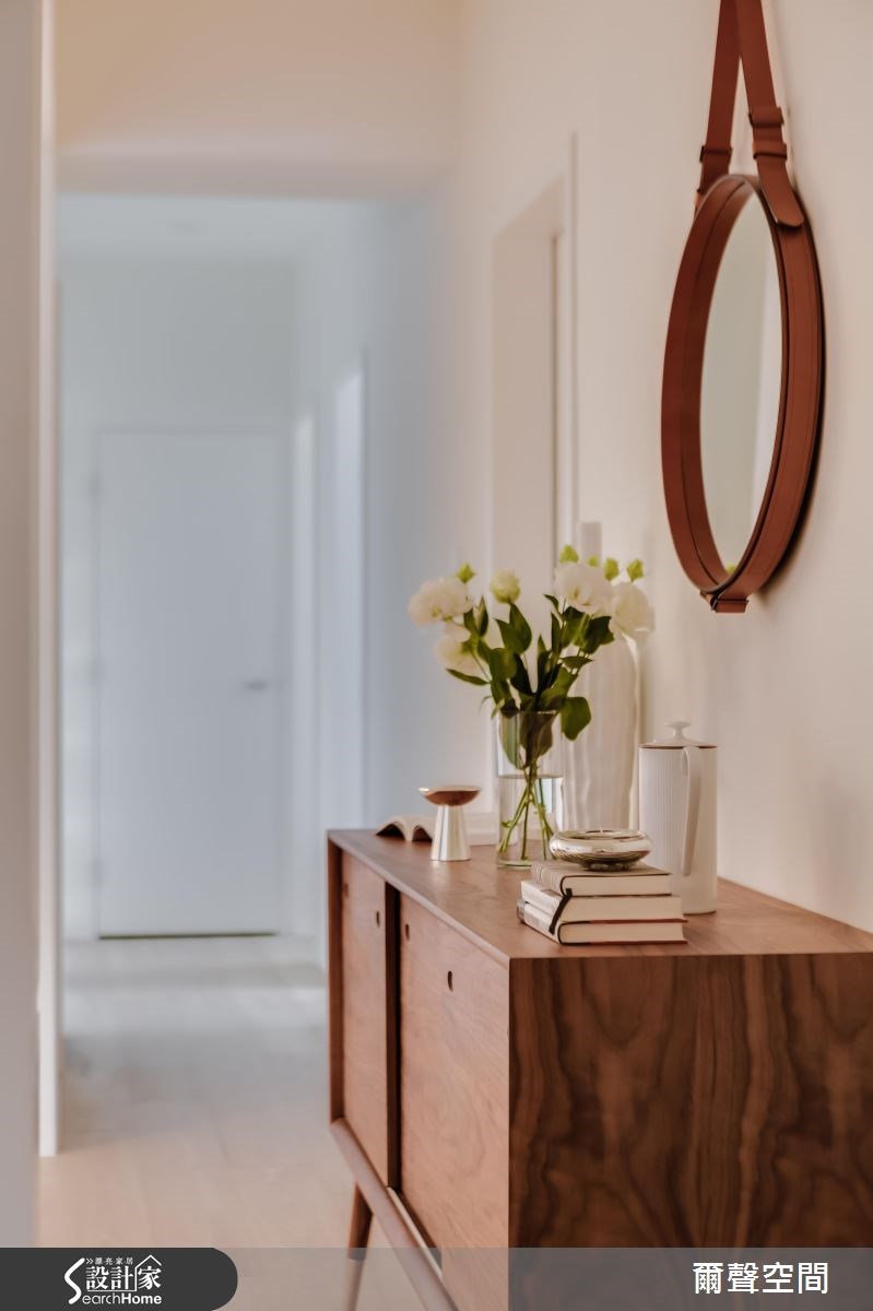 36坪中古屋(5~15年)＿現代風走廊案例圖片＿爾聲空間設計＿爾聲_W Residence 英倫居所之14