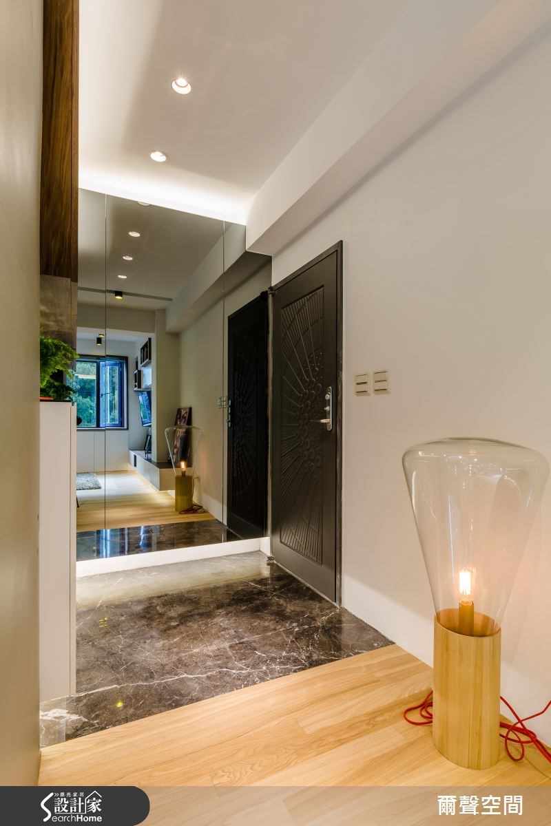 25坪老屋(16~30年)＿現代風玄關案例圖片＿爾聲空間設計＿爾聲_04之1
