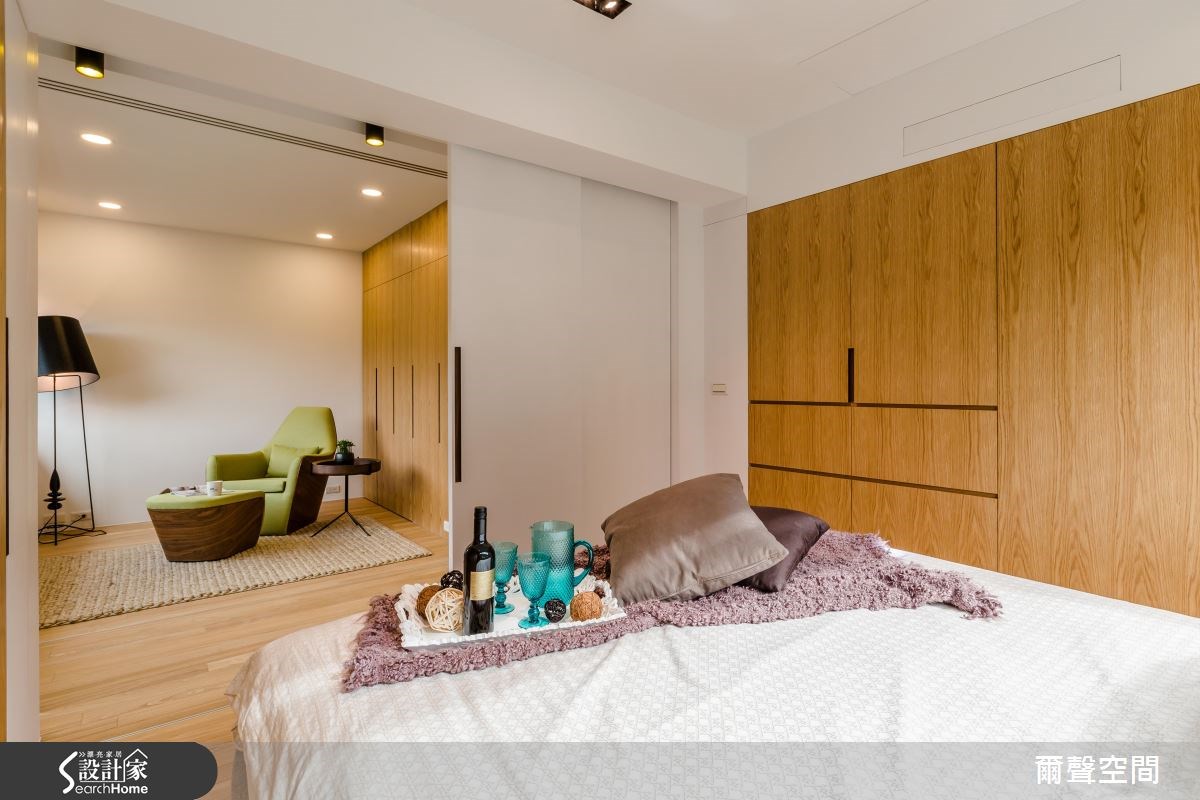 25坪老屋(16~30年)＿現代風臥室案例圖片＿爾聲空間設計＿爾聲_04之15
