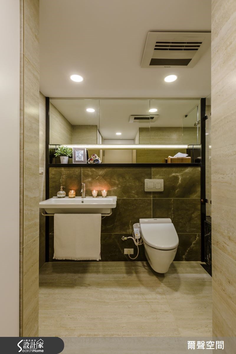 25坪老屋(16~30年)＿現代風浴室案例圖片＿爾聲空間設計＿爾聲_04之18