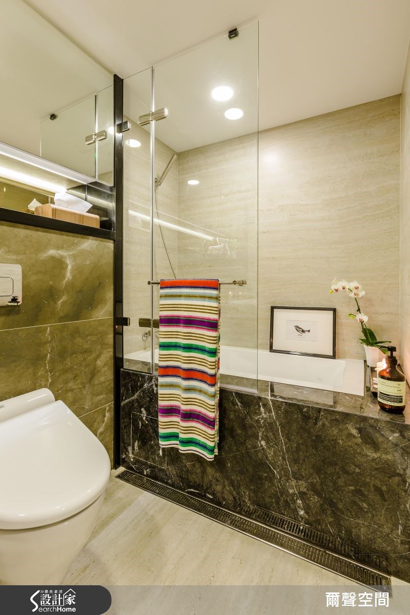 25坪老屋(16~30年)＿現代風浴室案例圖片＿爾聲空間設計＿爾聲_04之19