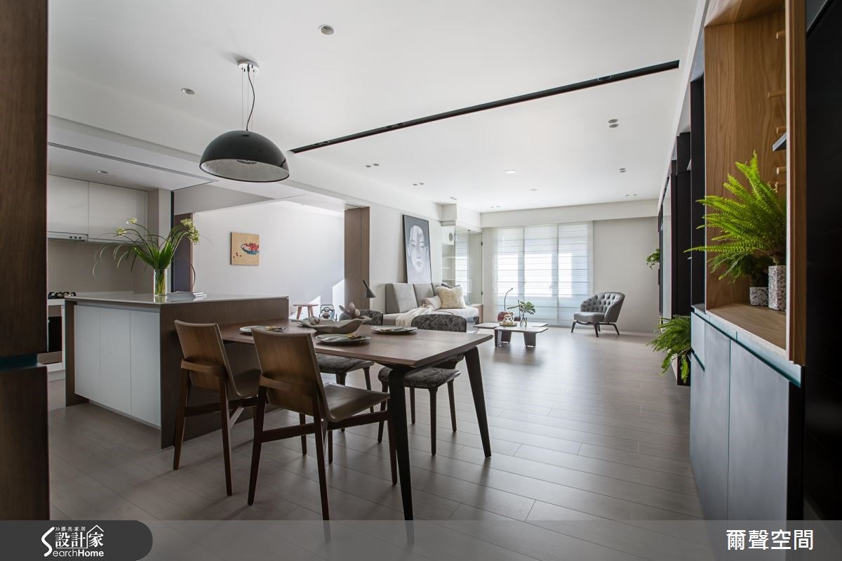 38坪新成屋(5年以下)＿現代風餐廳案例圖片＿爾聲空間設計＿爾聲_Family Life Reimagined之3