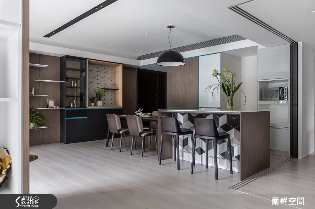38坪新成屋(5年以下)＿現代風餐廳案例圖片＿爾聲空間設計＿爾聲_Family Life Reimagined之31