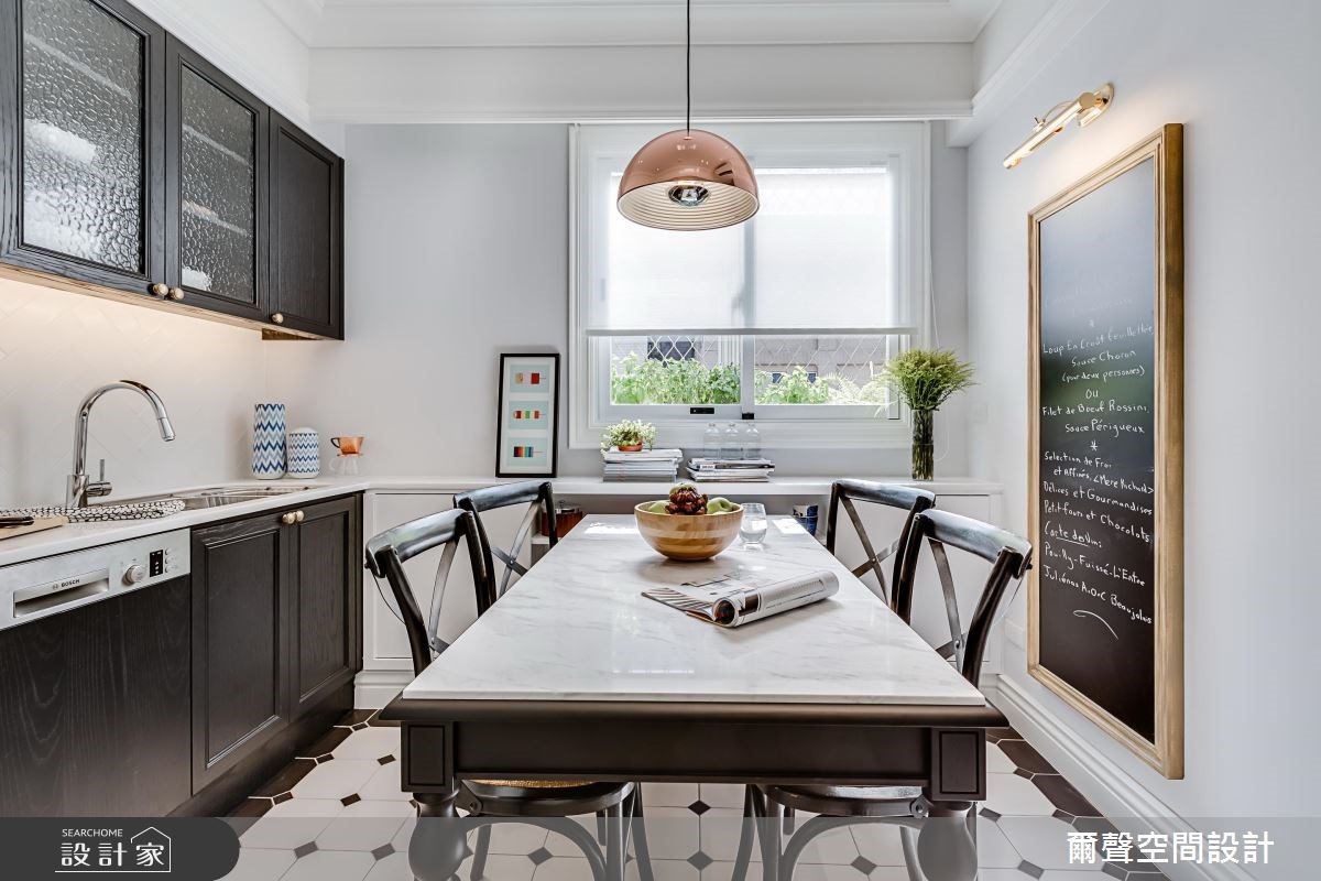 18坪老屋(16~30年)＿新古典餐廳案例圖片＿爾聲空間設計＿爾聲_French Charm 法式居所之4