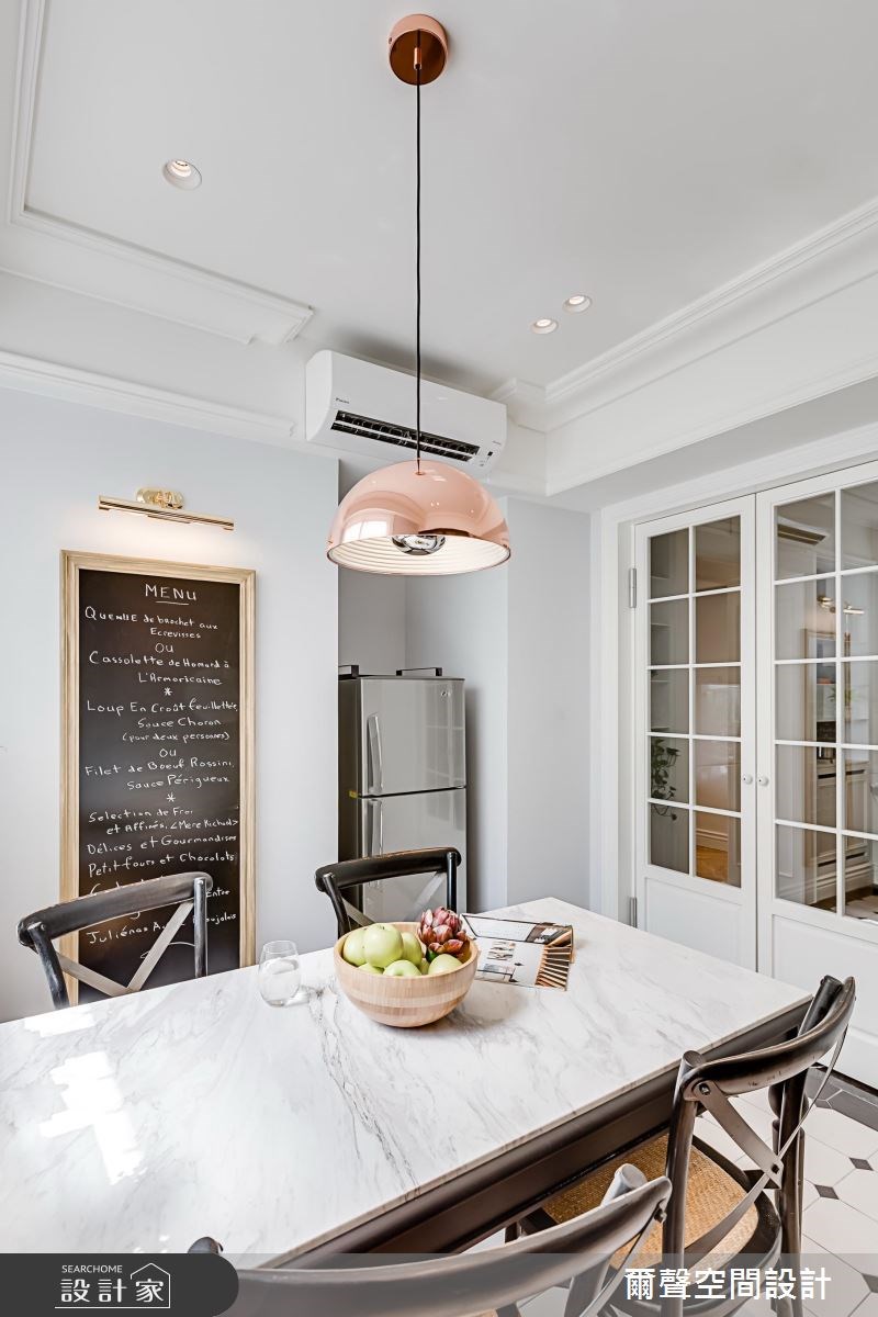 18坪老屋(16~30年)＿新古典餐廳案例圖片＿爾聲空間設計＿爾聲_French Charm 法式居所之6