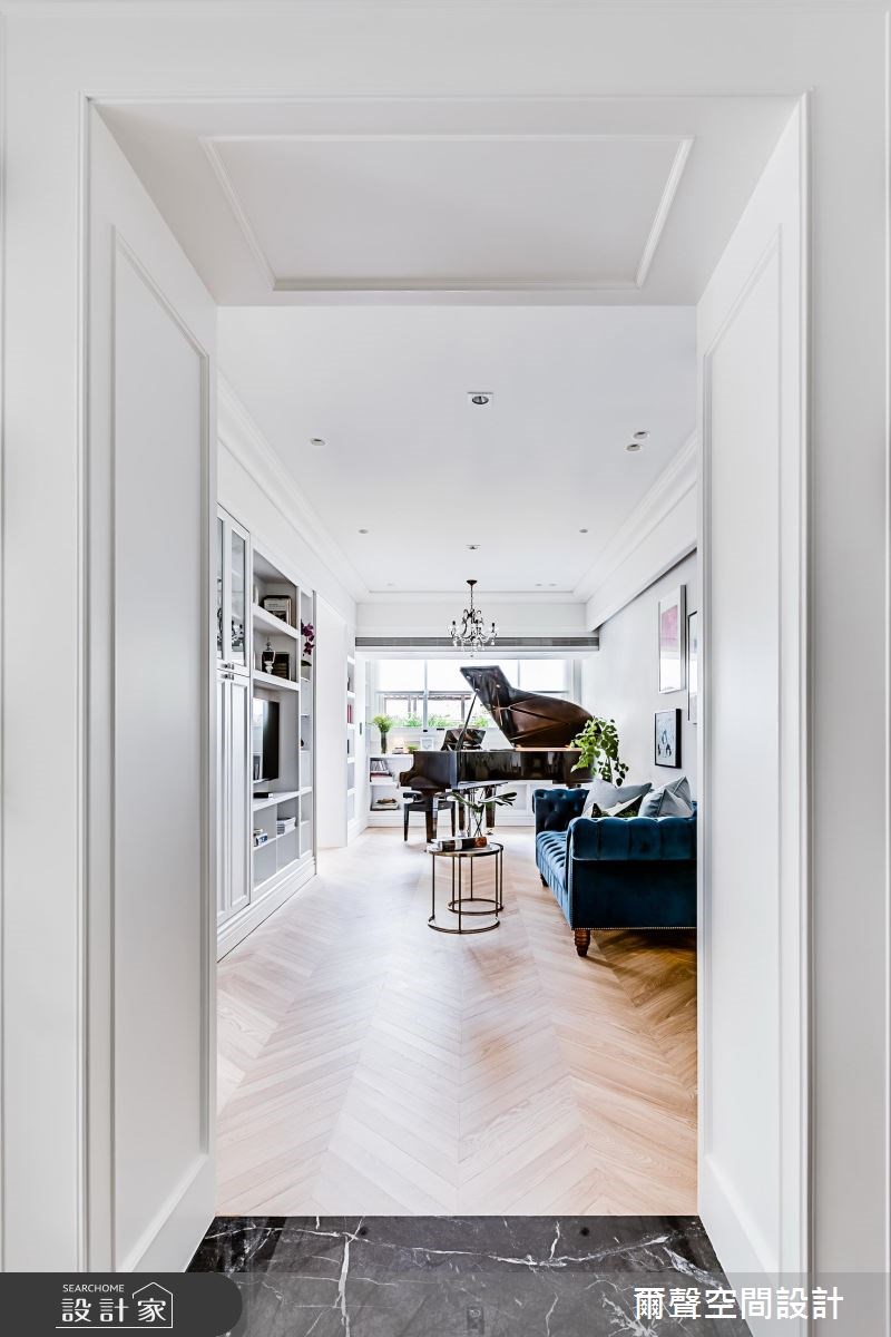 18坪老屋(16~30年)＿新古典客廳案例圖片＿爾聲空間設計＿爾聲_French Charm 法式居所之10