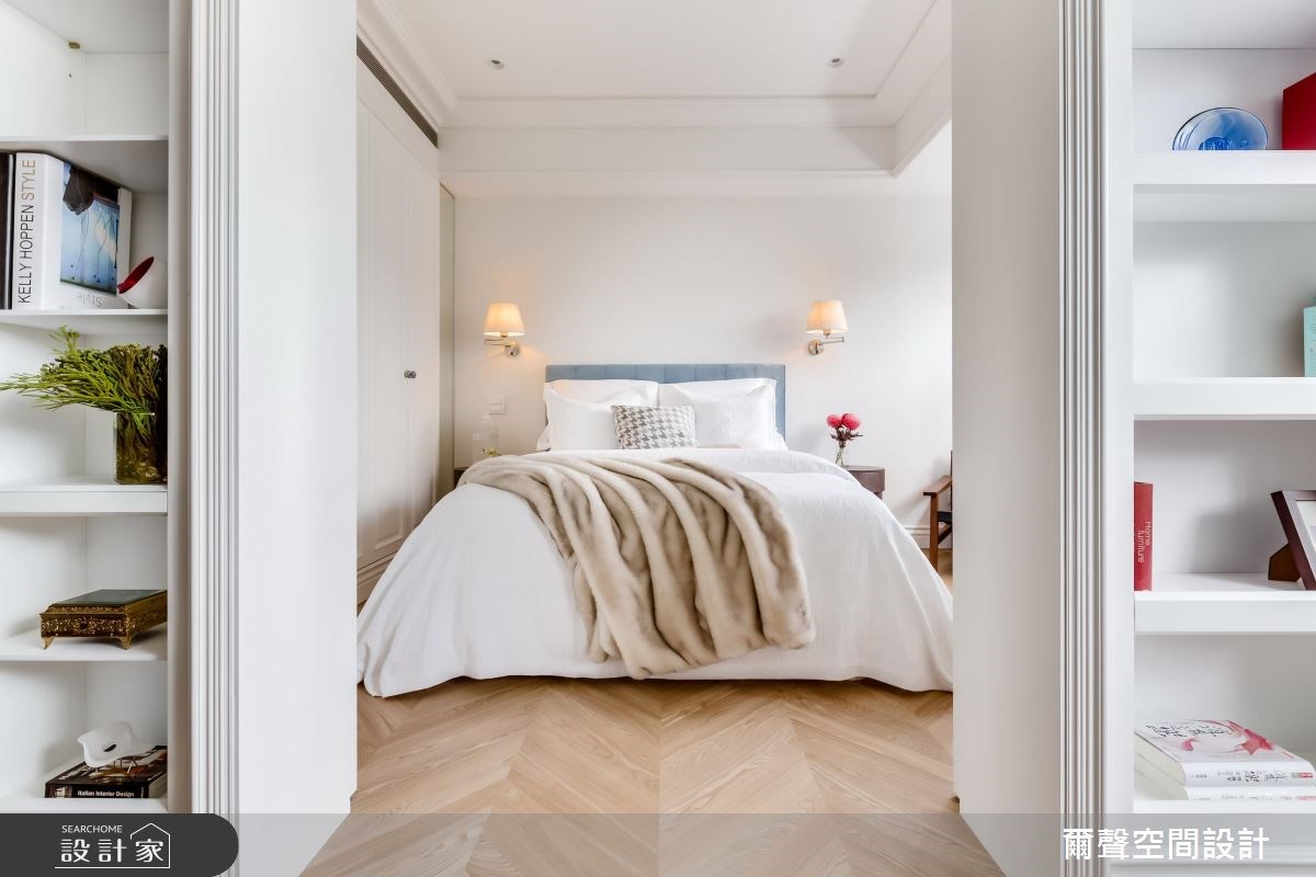 18坪老屋(16~30年)＿新古典臥室案例圖片＿爾聲空間設計＿爾聲_French Charm 法式居所之25