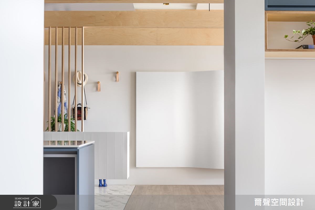 36坪中古屋(5~15年)＿北歐風案例圖片＿爾聲空間設計＿爾聲_Kidding Around 澳客風之4