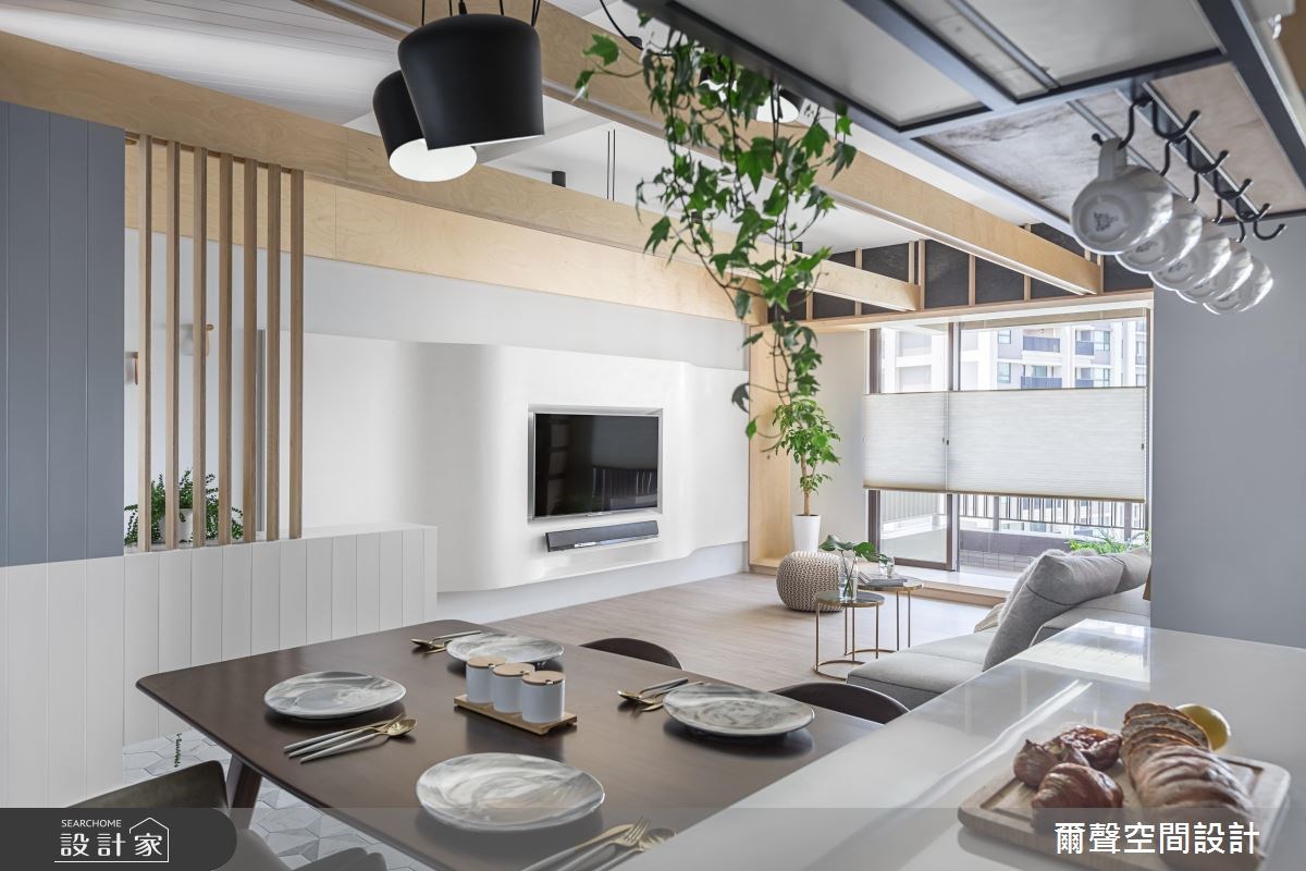 36坪中古屋(5~15年)＿北歐風餐廳案例圖片＿爾聲空間設計＿爾聲_Kidding Around 澳客風之17
