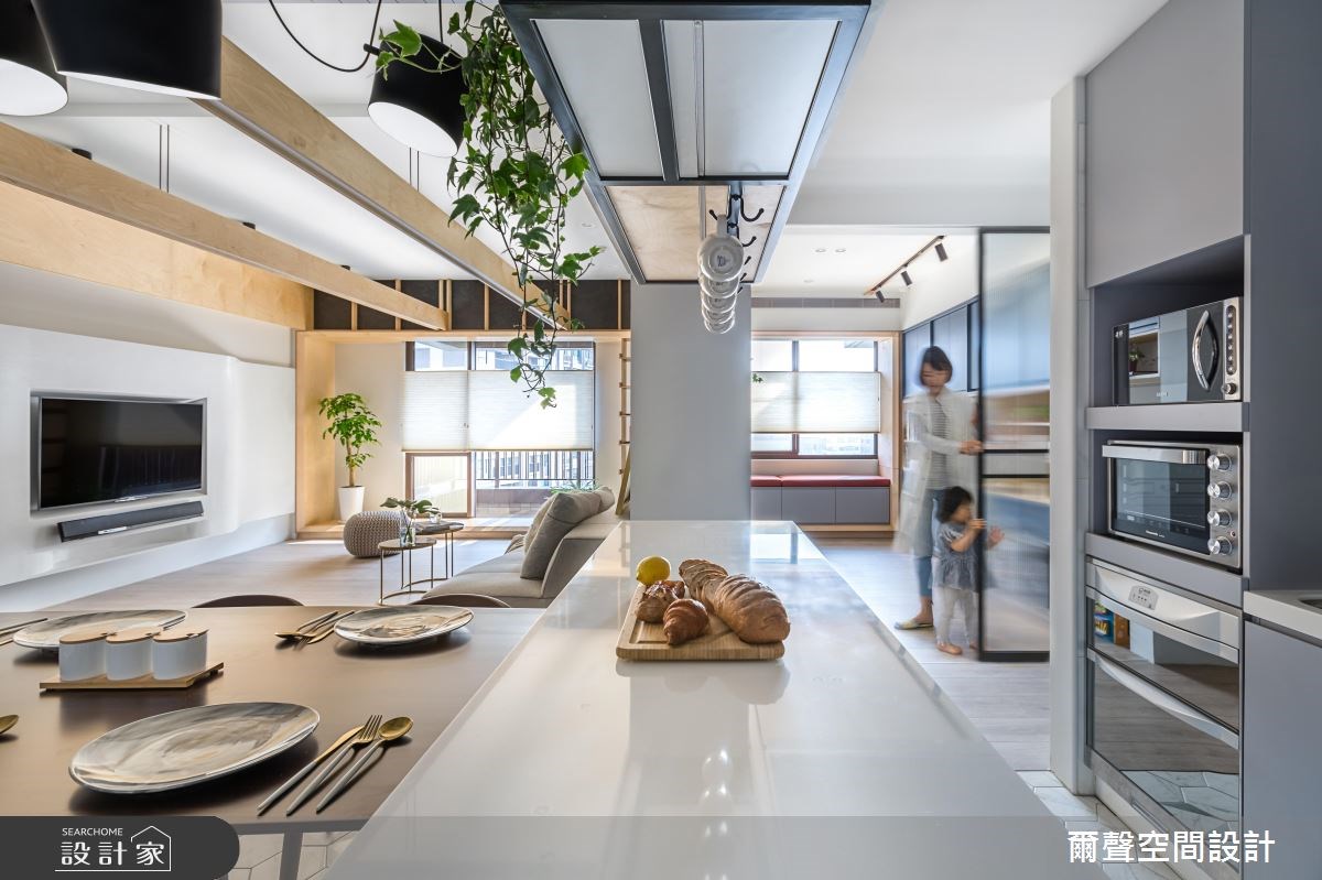 36坪中古屋(5~15年)＿北歐風餐廳案例圖片＿爾聲空間設計＿爾聲_Kidding Around 澳客風之18