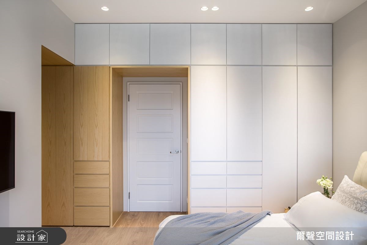 36坪中古屋(5~15年)＿北歐風臥室案例圖片＿爾聲空間設計＿爾聲_Kidding Around 澳客風之26