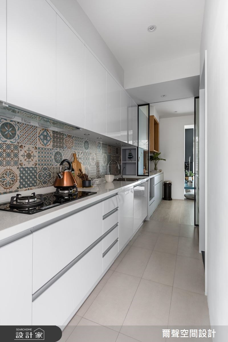 23坪老屋(16~30年)＿北歐風廚房案例圖片＿爾聲空間設計＿爾聲_Project N4 北歐經典之17