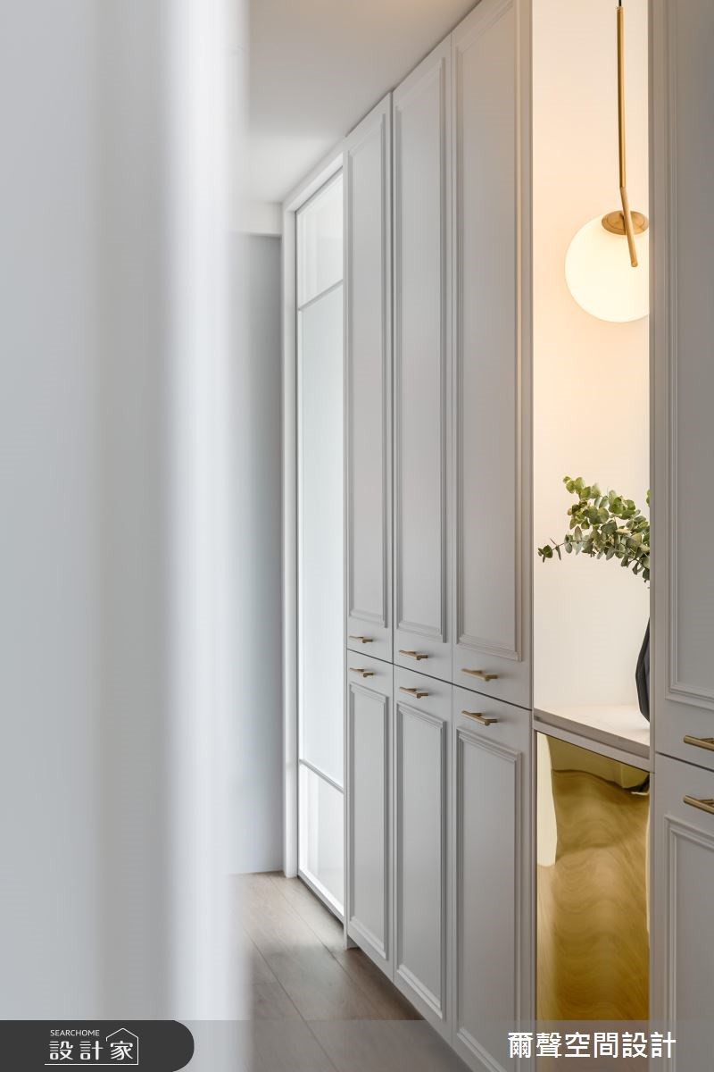 32坪新成屋(5年以下)＿混搭風案例圖片＿爾聲空間設計＿爾聲_The Emerald Chic之24