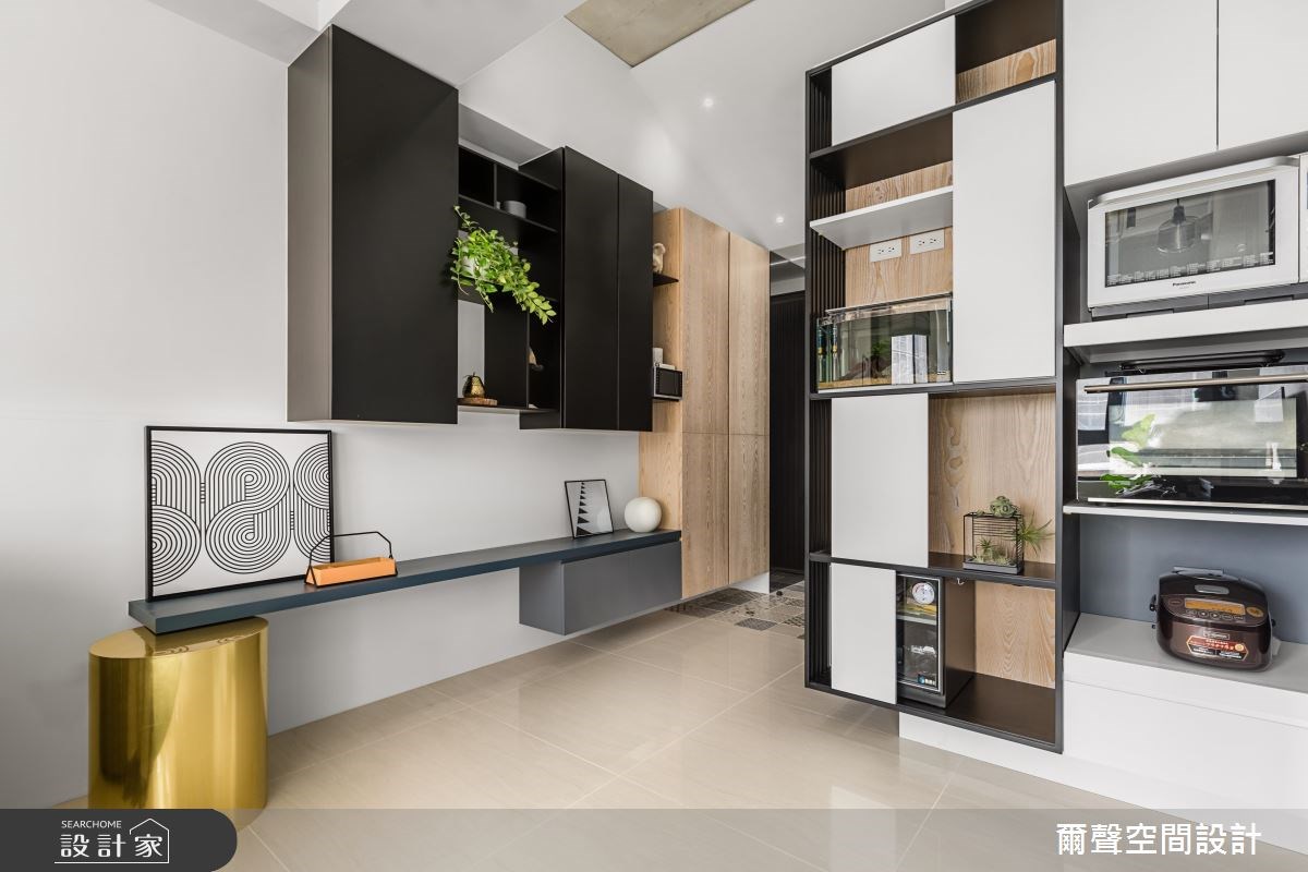 16坪新成屋(5年以下)＿混搭風案例圖片＿爾聲空間設計＿爾聲_The Harlo之4