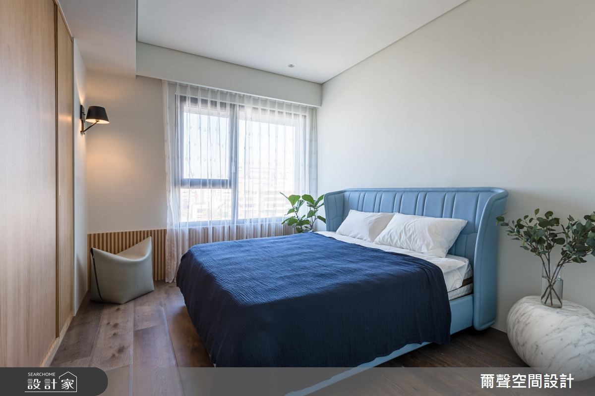 48坪新成屋(5年以下)＿現代風臥室客房案例圖片＿爾聲空間設計＿爾聲_Dancing Stone 琢磨 舞域之9
