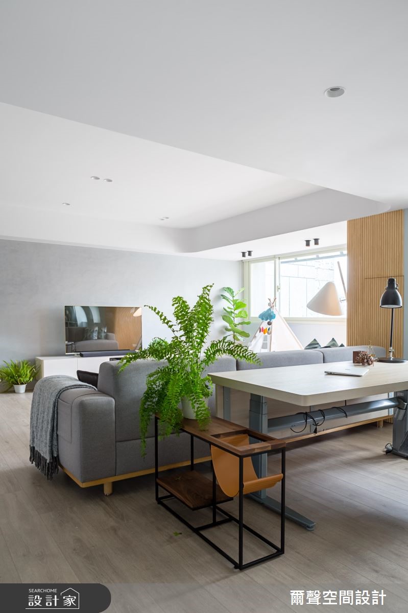 33坪老屋(16~30年)＿北歐風書房案例圖片＿爾聲空間設計＿爾聲_Menuetto 家的小步舞曲之12