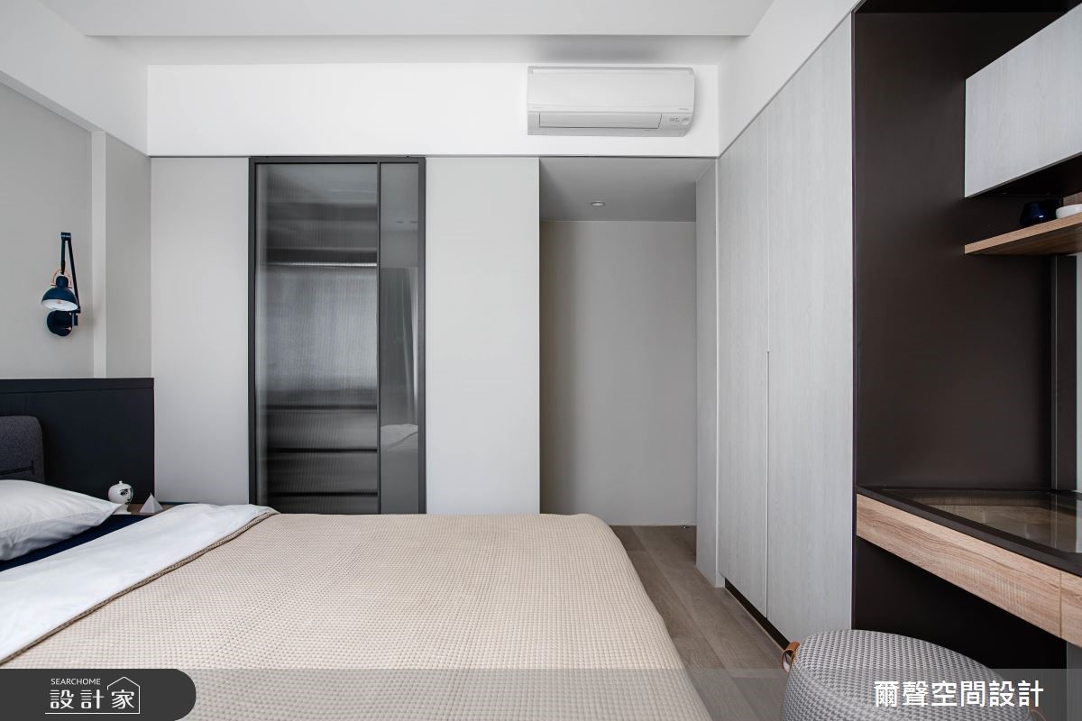 29坪老屋(16~30年)＿北歐風臥室案例圖片＿爾聲空間設計＿爾聲_R.K Residence之18