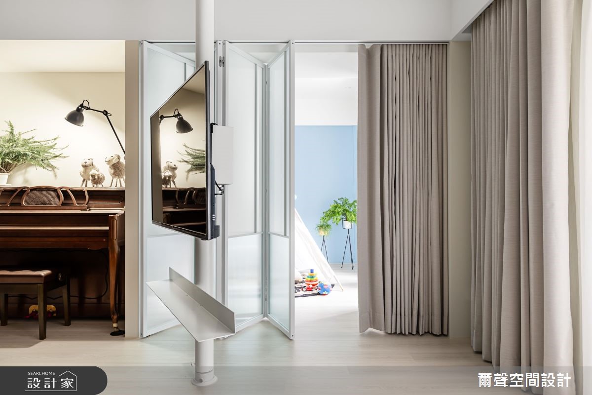 29坪老屋(16~30年)＿北歐風兒童房兒童房案例圖片＿爾聲空間設計＿爾聲_R.K Residence之8