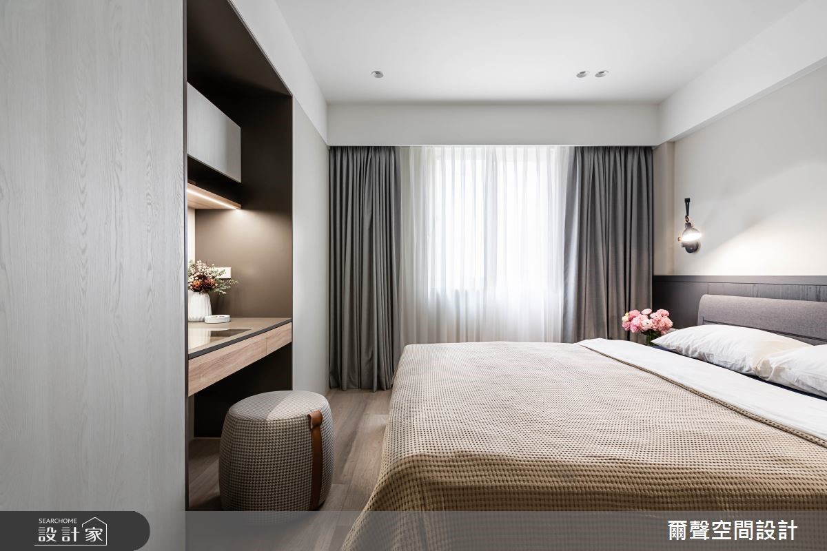 29坪老屋(16~30年)＿北歐風臥室案例圖片＿爾聲空間設計＿爾聲_R.K Residence之17