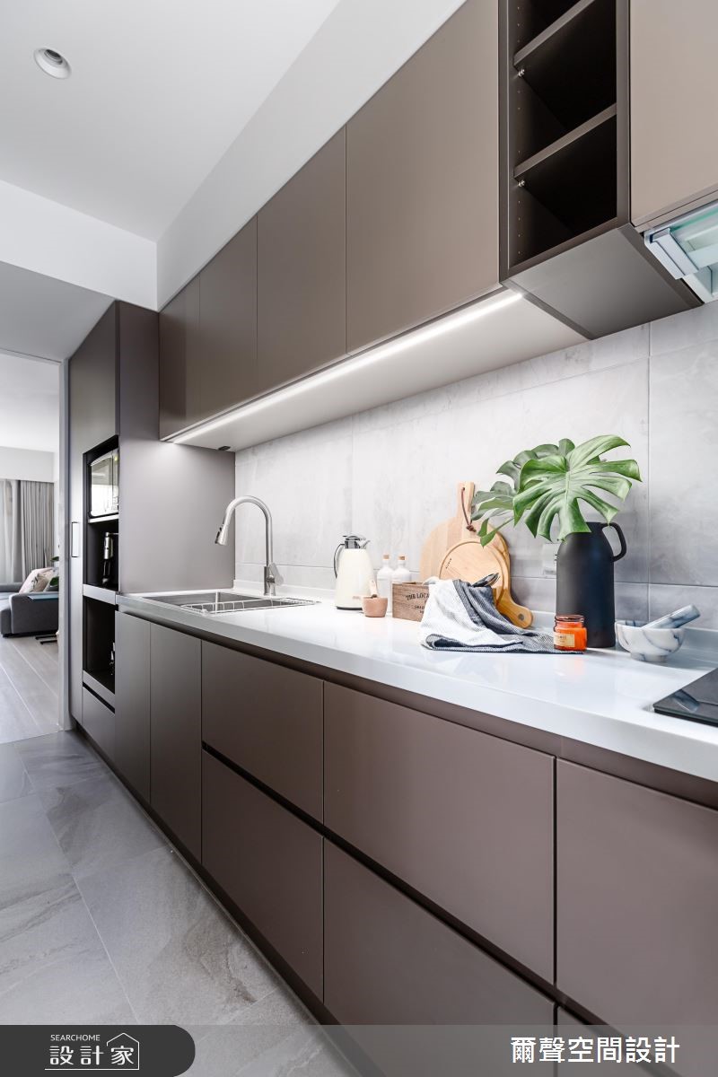 29坪老屋(16~30年)＿北歐風廚房案例圖片＿爾聲空間設計＿爾聲_R.K Residence之15