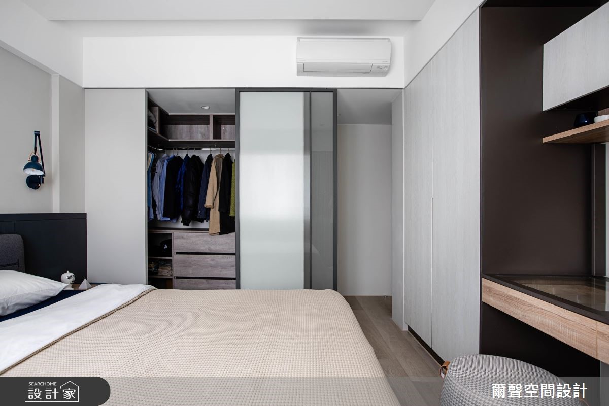 29坪老屋(16~30年)＿北歐風臥室案例圖片＿爾聲空間設計＿爾聲_R.K Residence之19