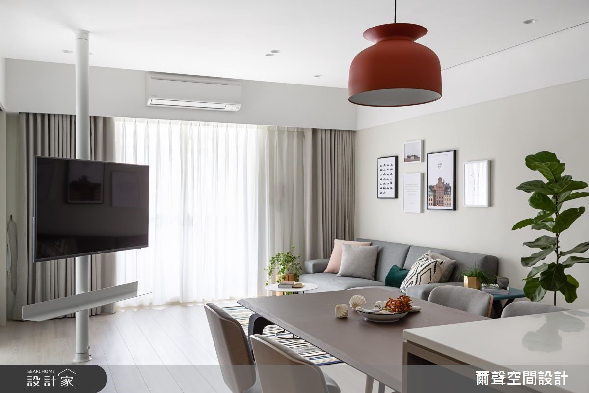 29坪老屋(16~30年)＿北歐風餐廳案例圖片＿爾聲空間設計＿爾聲_R.K Residence之2