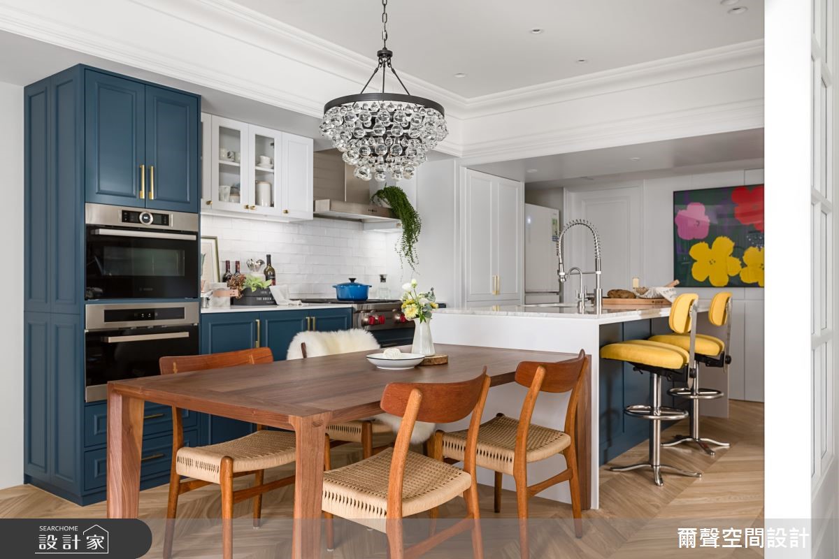 25坪老屋(16~30年)＿美式風案例圖片＿爾聲空間設計＿爾聲_K.J Residence之7