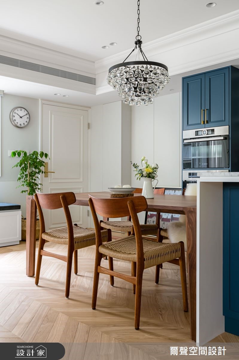 25坪老屋(16~30年)＿美式風案例圖片＿爾聲空間設計＿爾聲_K.J Residence之8