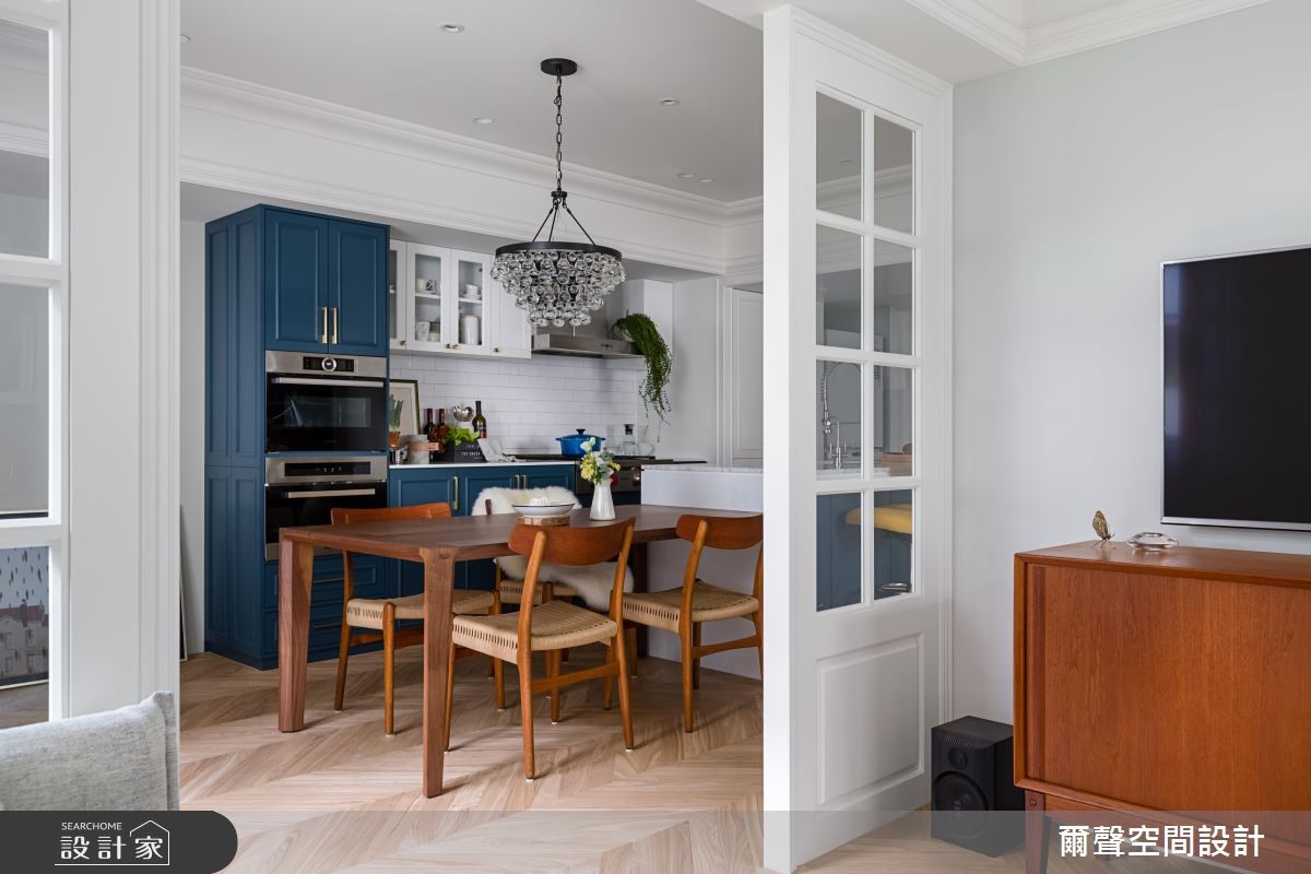 25坪老屋(16~30年)＿美式風案例圖片＿爾聲空間設計＿爾聲_K.J Residence之5