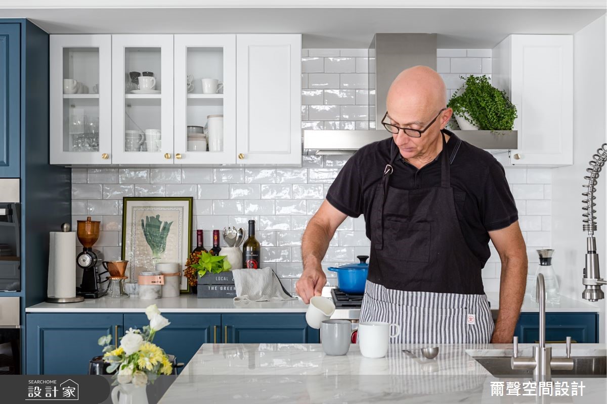 25坪老屋(16~30年)＿美式風案例圖片＿爾聲空間設計＿爾聲_K.J Residence之10